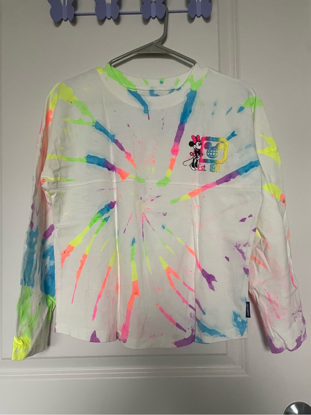 WDW Tie-Dye Spirit Jersey 💚💜🩷